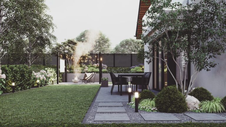 Ogród przydomowy - Zielonki - ogród, wizualizacja projektu Art Park
